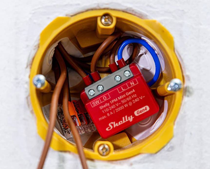 Shelly 1PM Mini Gen4 Wireless switch-1