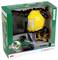 'Lumberjack Set' toy packaging with yellow helmet, toy chainsaw, gloves, and earmuffs for kids aged 3 and up by Bosch.