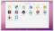 A tablet screen displaying a grid of app icons, including Calculator, Calendar, Clock, Email, and Settings, with a 'Search Apps' bar above.