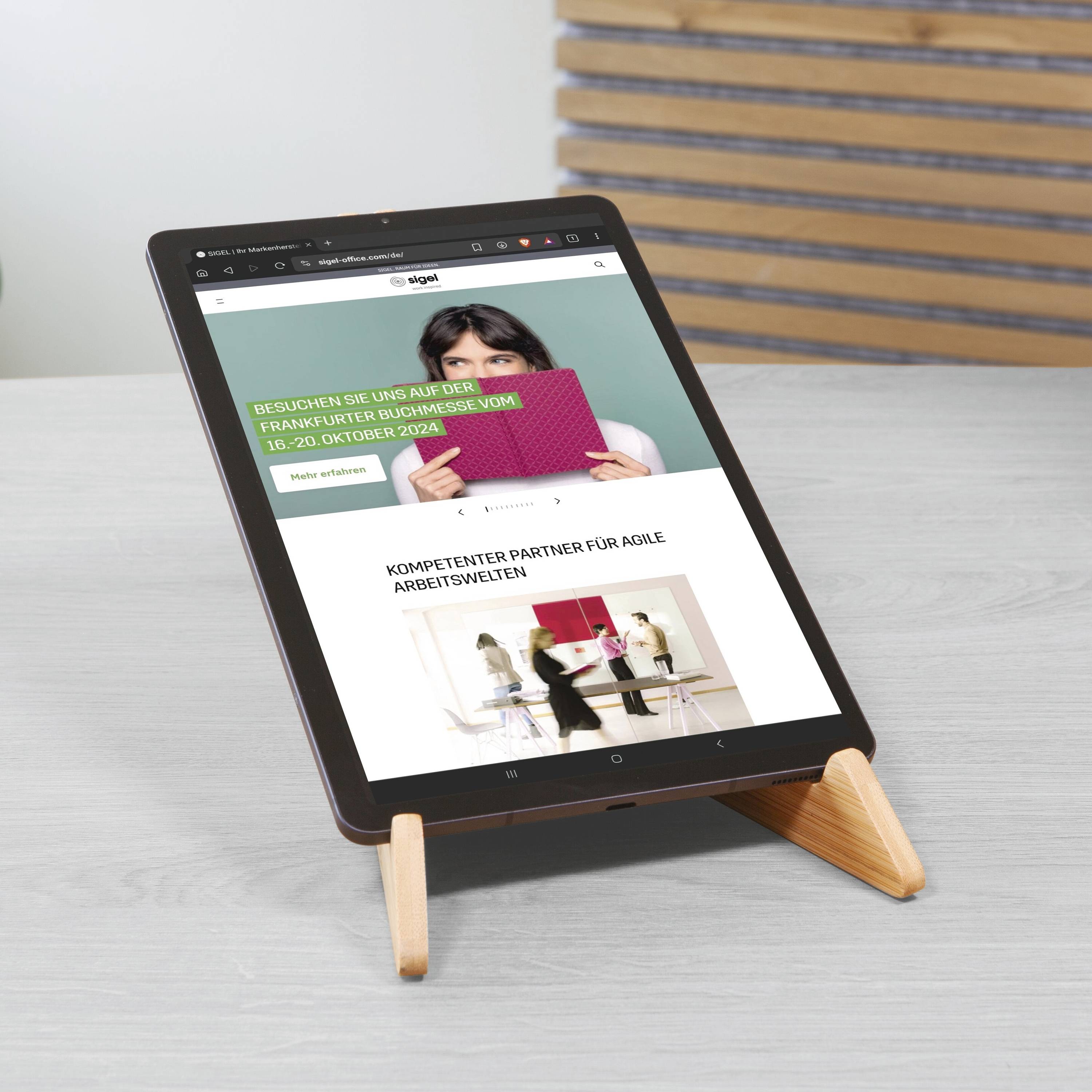 Sigel Eyestyle Eye-style Laptop holder43,2 cm (17")Beige-4