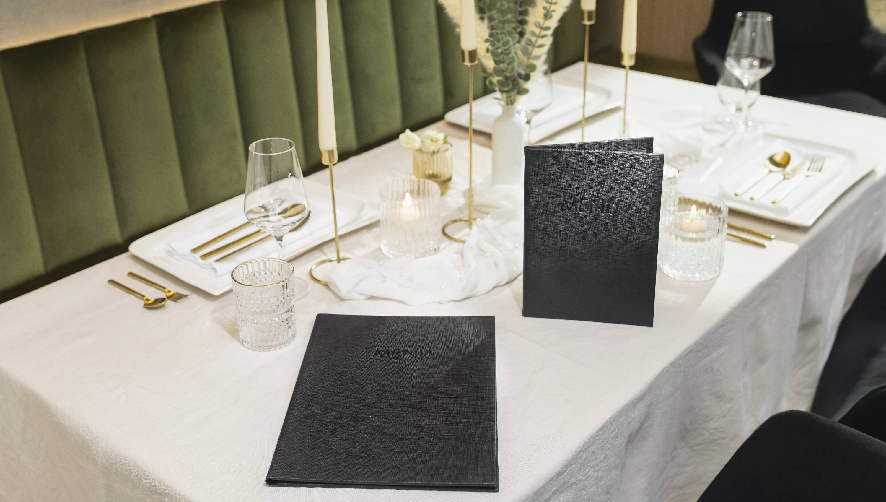 Sigel SM200 Menu folder A4 10 pc(s) incl. storage box Black-5