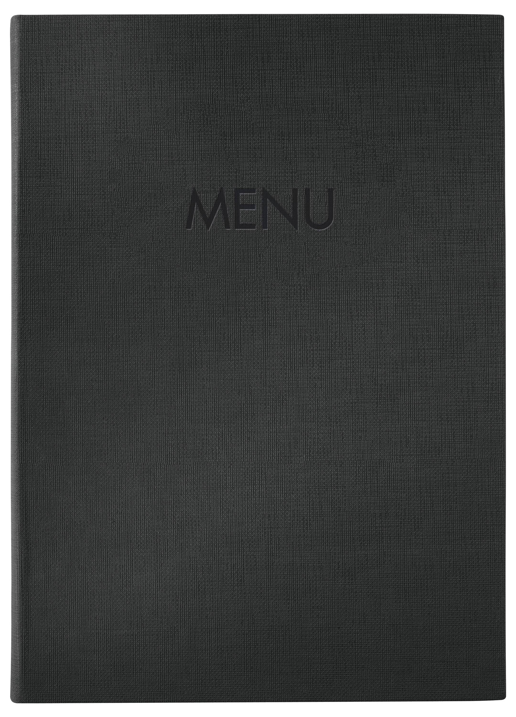 Sigel SM200 Menu folder A4 10 pc(s) incl. storage box Black-2