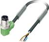 Phoenix Contact 1415594 Sensor/actuator cable M12 Socket 10 m No. of pins (RJ): 4 1 pc(s) Piece