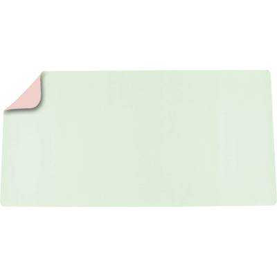Deflecto DM12060PG Desk pad Green, Pink (W x H) 1.2 m x 0.6 m 1 pc(s)-0