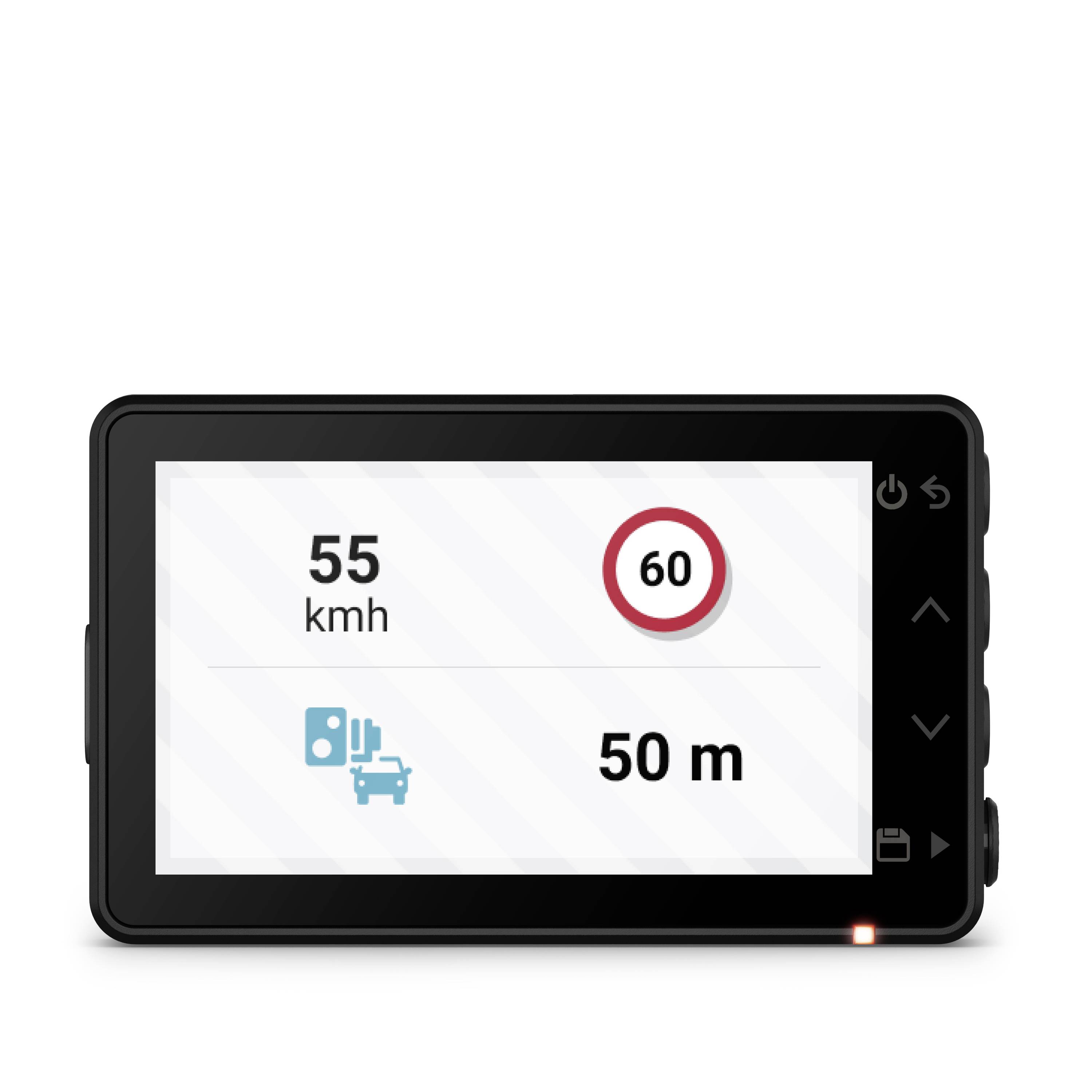 Garmin X110 Dashcam with GPS Battery, Proximity alert, Display, Lane assist, GPS/radar detector, Accelerometer, Micropho-10