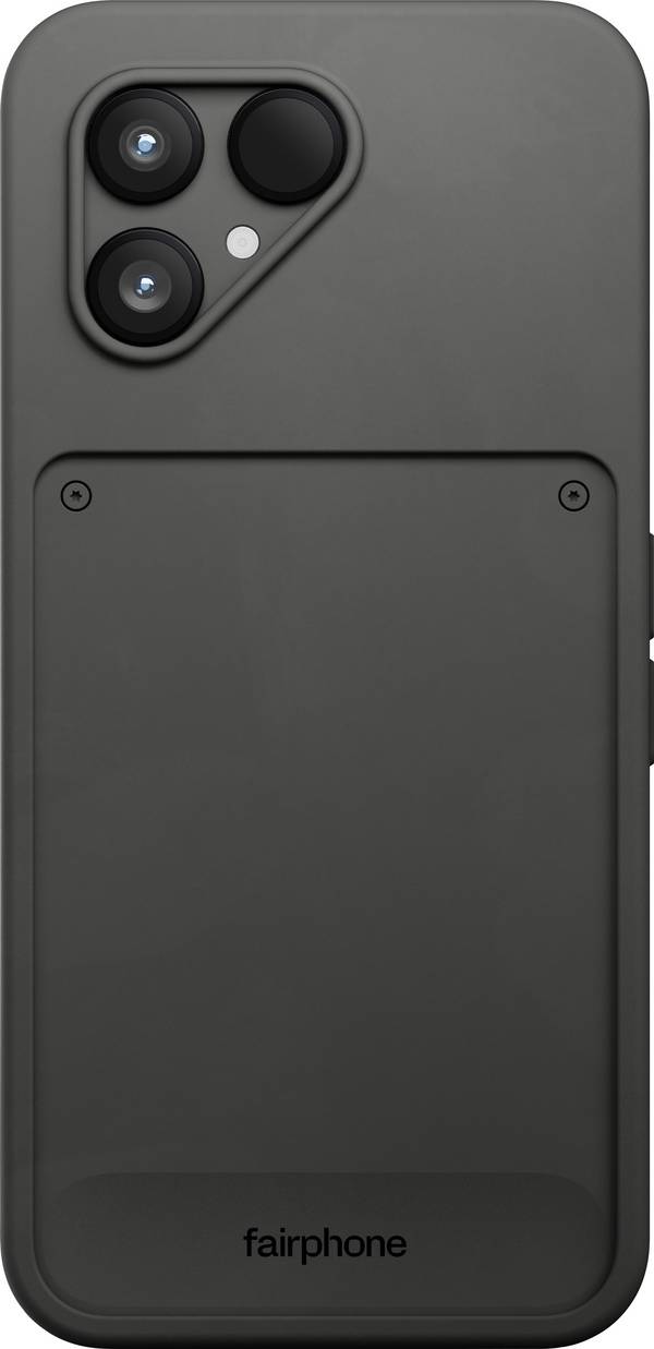 Fairphone Protective Case Cover Fairphone Fairphone 6 Black Shockproof F6CASE-1ZW-WW1