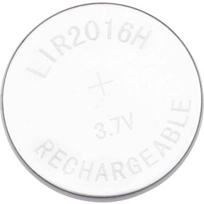 Akyga AKY1983 Button cell (rechargeable) LIR2016 Li-ion 28 mAh 3.7 V 1 pc(s)-0