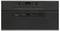 A close-up of a black electronic device panel showing USB, audio input, and SD card slot with control buttons and volume slider above.