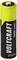 Close-up of a yellow-and-black VOlTCRAFT 2602 2650 mAh rechargeable battery.