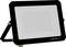 A rectangular black floodlight with a frosted cover, mounted on an adjustable bracket, labeled 'OSRAM' in the bottom right corner.