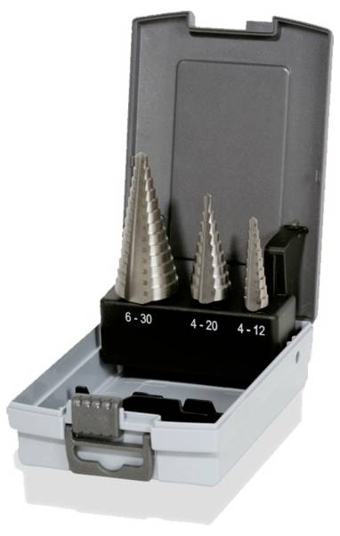 Alarm Werkzeuge 56031081 Step drill bit set 3 pc(s)-0