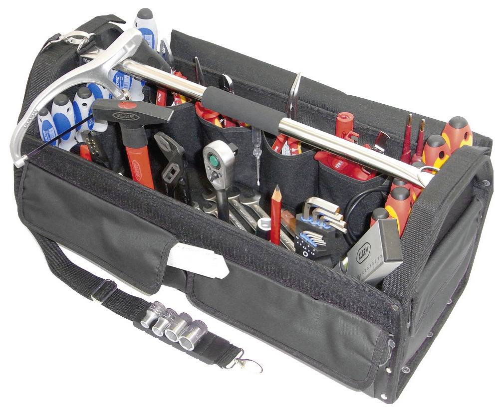 Alarm Werkzeuge 56077380 Tool bag (equipped) (L x W x H) 640 x 280 x 305 mm-0