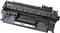 A black toner cartridge labeled 'CF280A'.