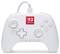 A white Nintendo Switch controller with a cable, featuring a red 'Nintendo Switch Online' logo, D-pad, and buttons labeled X, Y, A, and B.