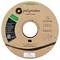 'Polymaker HT-PLA 3D printing filament spool in green. Includes printing settings and compatibility details on packaging label.'
