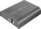 A black HDMI KVM IP receiver with 'DIGITUS' branding, featuring HDMI, USB, and Ethernet ports, designed for 4K/60Hz connectivity.