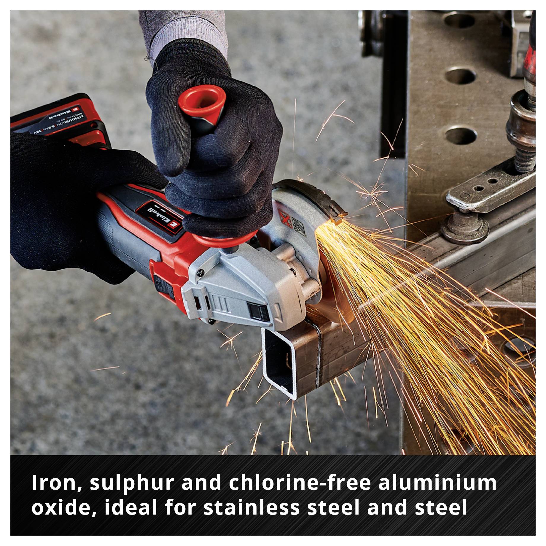 Einhell 711527 Cutting disc set 115 mm 100 pc(s) Metal, Stainless steel, Steel, Sheet metal-5