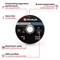 'Einhell' Cutting Disc. Characteristics: excellent cutting performance, extra thin, aluminium oxide, MPA certification, brand-independent.