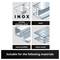The image shows a selection of materials: stainless steel, steel, metal profiles and sheet metal, which are suitable for a particular application.