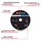 'Einhell cutting disc, extra thin, Ø 230 mm for stainless steel/steel, aluminium oxide for light cutting, high cutting performance and durability, MPA-certified.'