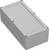 A rectangular, gray plastic enclosure with screw holes at the corners, commonly used for housing electronic components.