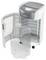 Leitz shredder with open door, showing internal bin and shredding mechanism, designed for office paper disposal and management.