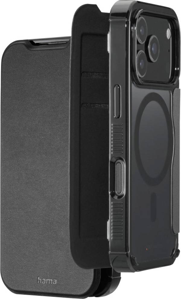Hama  Booklet Apple iPhone 17 Pro Black MagSafe compatibility, Inductive charging 00232403