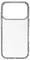 Clear phone case with a slim design, showing an open camera section at the top and rounded edges around the sides.