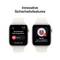 Two smartwatches display safety notifications: 'It seems you have fallen.' and 'Mum has notified the emergency services.'