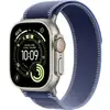 Apple Watch Ultra 3 GPS + Cellular 49 mm Titanium Trail Loop Blue/light blue M/L