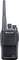 A black Midland G15 Pro walkie-talkie with a long antenna, two control knobs, and a speaker grille on the front.