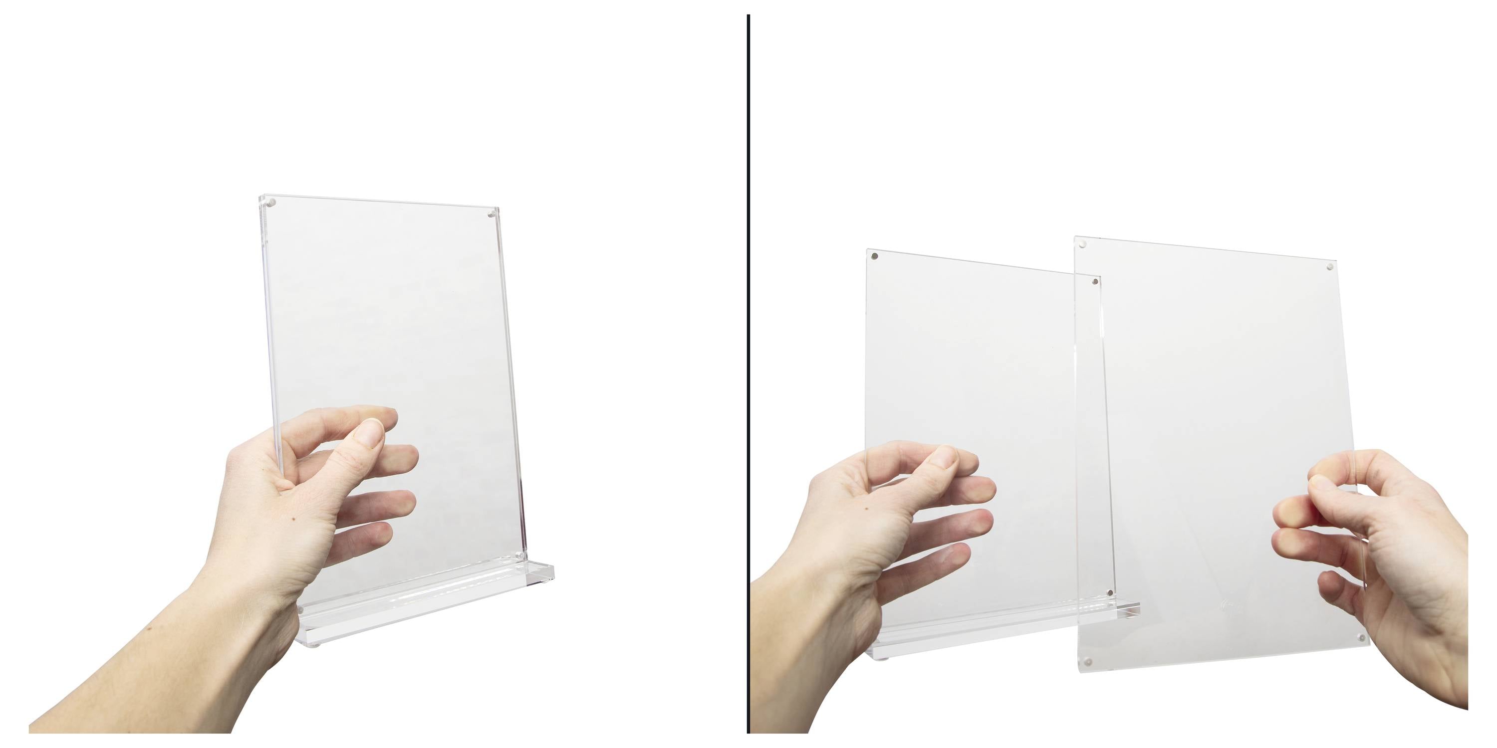 Maul 1948205 MAULvision Desk display board T-shape Paper size: A5 Transparent 1 pc(s)-8