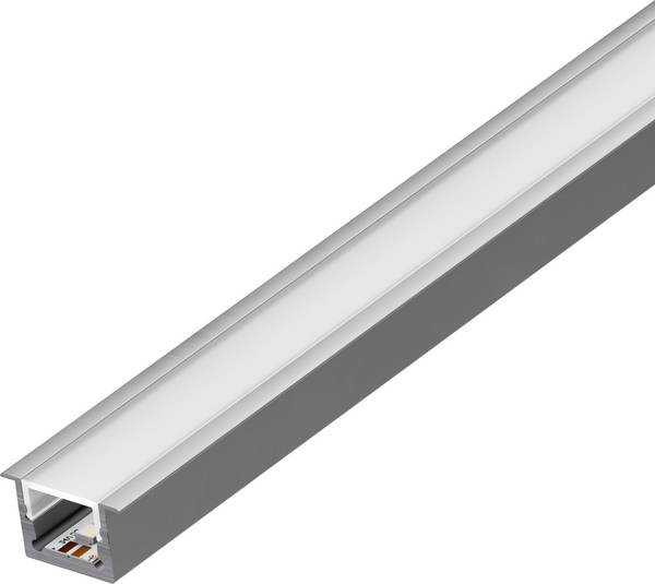 Barthelme 62378151 62378151 LED rail Aluminium (L x W x H) 1000 x 20 x 12 mm Carton 1 pc(s)