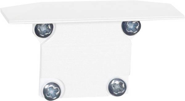 Barthelme 62399607_9010 62399607_9010 End cap Aluminium (L x W x H) 10 x 35 x 25 mm Bag 1 pc(s)