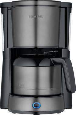 Severin 9343 Coffee maker Steel, Black Cup volume=8 Timer, incl. filter coffee maker