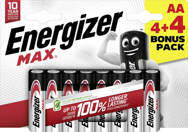 Energizer AA battery 1.5 V 8 pc(s)