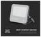 LED floodlight on a stand, labeled 'V-TAC'. Text: 'Best Energy Saving', 'Save up to 85% Energy', promoting efficiency over traditional lights.