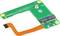 'Raspberry Pi M.2 HAT' green circuit board with an orange cable.