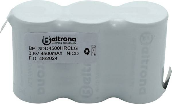 Beltrona BEL3DD4500HRCLG Non-standard battery (rechargeable) NiCd 3.6 V 4500 mAh 1 pc(s)