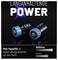 'Long-Lasting Power': Two Lithium CR2 batteries. Graphic shows: 'More Capacity Than Other Common Batteries on the Market' with bar graph.