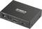 A black SpeaKa Professional audio converter with optical input, HDMI input, and switch for 2-channel or 5.1-channel output.