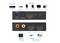 'Audio converter showing inputs: optical, HDMI; outputs: L, R, optical, 2 HDMI. Compatible devices: amplifier, DVD, computer, game player, notebook, TV box, speaker, projector, TV.'