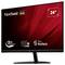 ViewSonic monitor with a 24-inch screen, featuring a 1ms response time, 100Hz refresh rate, and Eye ProTech technology.
