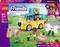 LEGO Friends Pet Accessories Van set for ages 6+, includes van, dog, characters, and accessories, 237 pieces. Features website promotion.