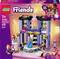 LEGO Friends Heartlake City Fashion Show set with stage, models, audience, and accessories; features characters, 410 pieces, ages 7+.