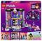 LEGO Friends set box featuring a detailed display of a fashion boutique with mini-dolls, accessories, and colorful shop elements.
