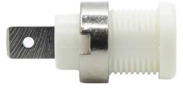 Mueller Electric BU-31610-9 Jack socket Socket Pin diameter: 6.4 mm White 1 pc(s) Piece