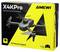 A yellow box with a black drone on it, labeled 'X4KPro' by 'Amewi'. Features include a 4K camera, 30-minute flight time, and controller.