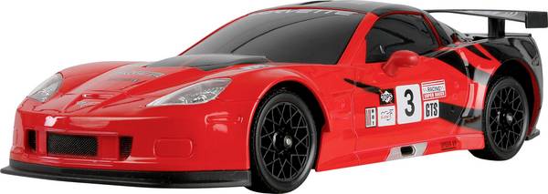 Amewi Corvette C6.R Drift Car Red Brushed 1:18 RC model car Electric Drift 4WD RtF 2,4 GHz Incl. battery and charging cable, Discount set