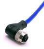 Mueller Electric C4D81M005 Sensor/actuator connector M12 Socket, right angle 5 m No. of pins (RJ): 4 1 pc(s)